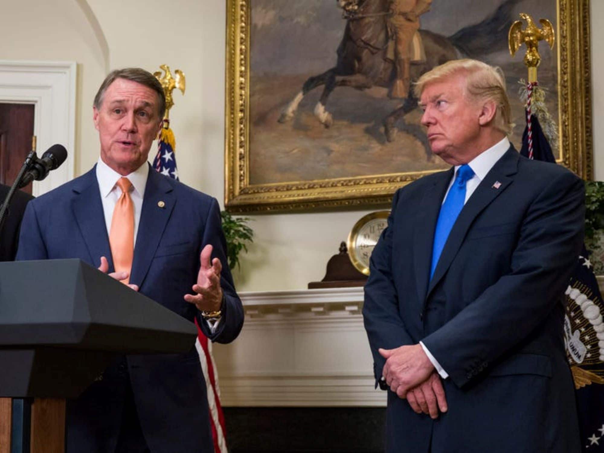 david pedue and trump 2020