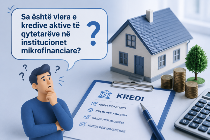 Institucionet mikrofinanciare në Kosovë Kredi aktive në institucionet mikrofinanciare