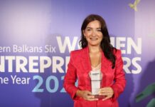 Flandra Marmullaku shpallet fituese e çmimit “ICT Woman Entrepreneur” për vitin 2026